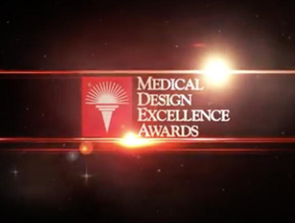 Winner in the Medical Design Excellence Awards